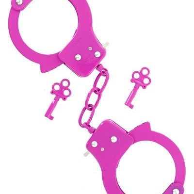 Menottes en métal coloré