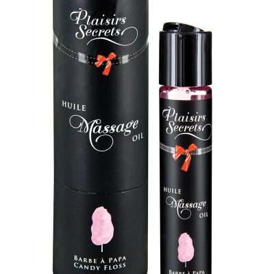 Huile de massage gourmande - Barbe a papa